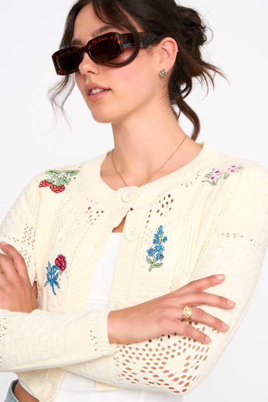 Cardigan Flore
