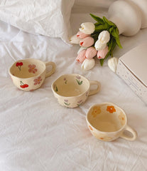 Les tasses coquettes - Fleurs