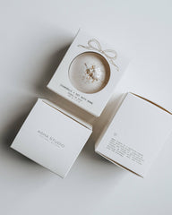 Bombe de bain à la camomille et à l'avoine