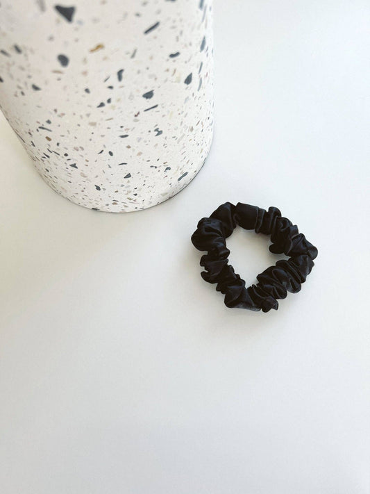 ONYX - Petit Chouchou en soie