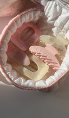 FLAT CLAW CLIP - PINK CRUSH