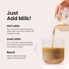 Latte en poudre Superfood - Épices à la citrouille