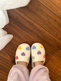 Coeur slippers - Pantoufles