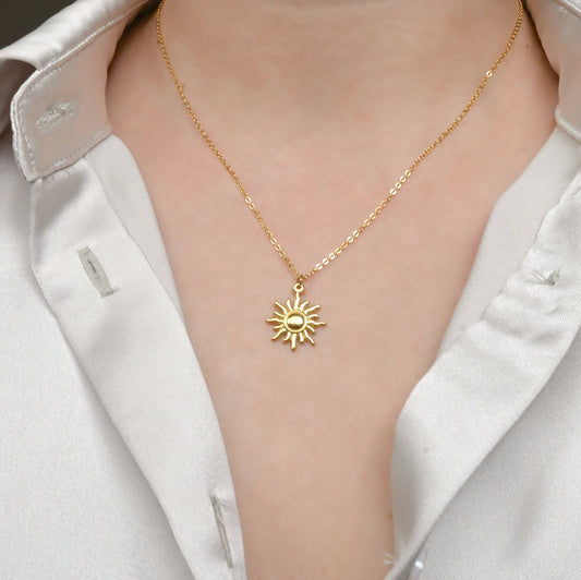 Collier Sun : Or