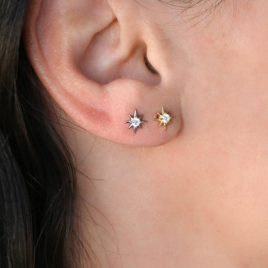 Boucles d'oreilles Sara : Or jaune