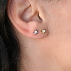 Boucles d'oreilles Sara : Or jaune