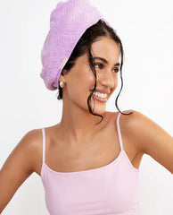Serviette à cheveux en microfibre