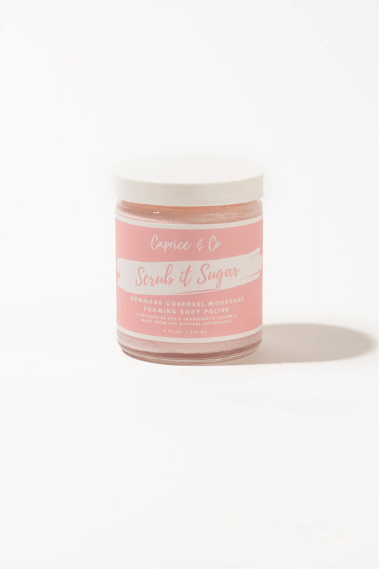 Gommage Corporel Moussant - Mûre Sucrée + Barbe à Papa Rose