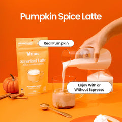 Latte en poudre Superfood - Épices à la citrouille