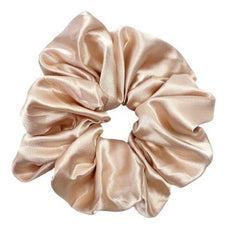 CHAMPAGNE - Chouchou en soie Mulberry