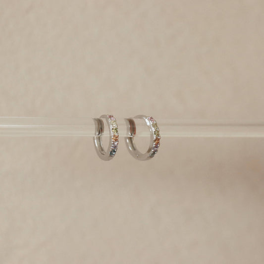 Boucles d'oreilles colorées Lorata