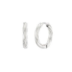 Boucles d'oreilles Icon mini- Argent