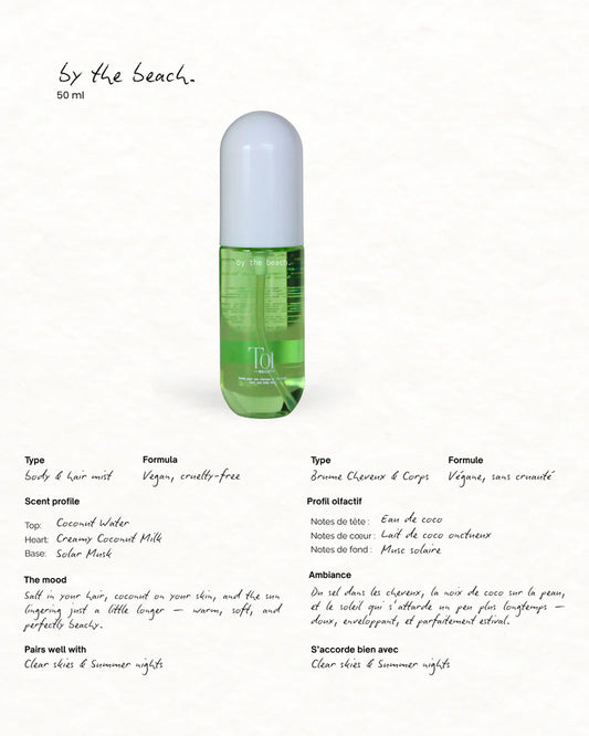 Brume Cheveux & Corps - By the beach 50 ml