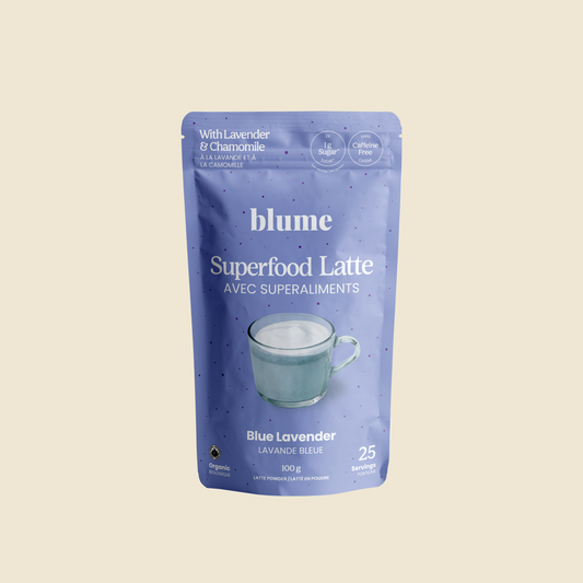 Latte en poudre Superfood - Lavande bleue