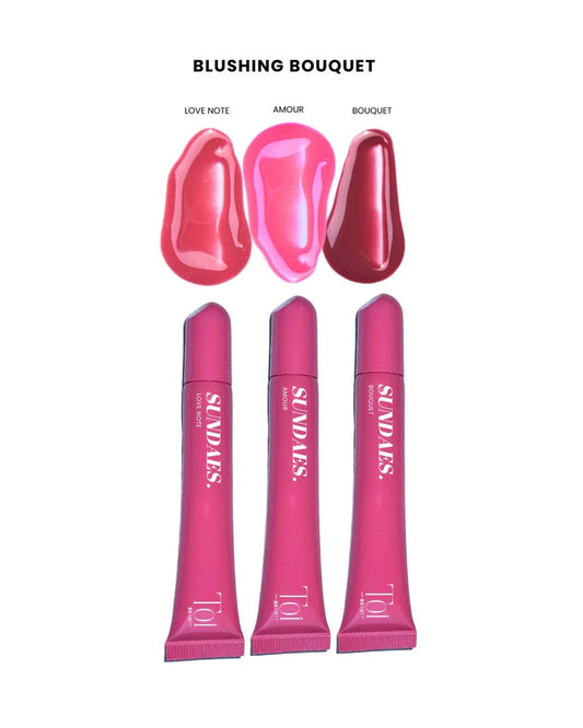 Lip Sundaes trio valentine édition - Blushing bouquet