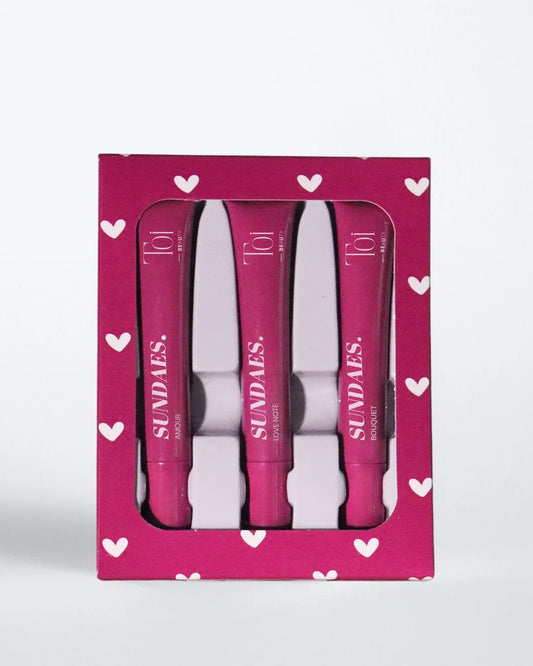 Lip Sundaes trio valentine édition - Blushing bouquet