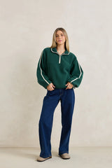 Half zip sherpa - Pin