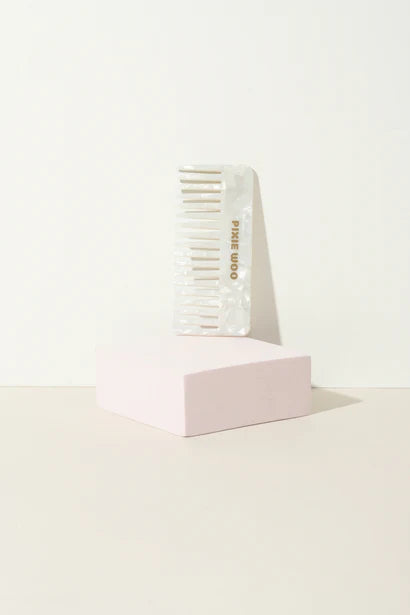 Le peigne Queen - Blanc