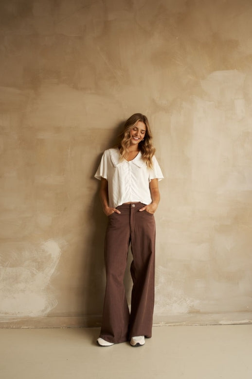 Pantalon Harper - brun