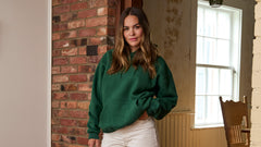 Hoodie Shanie - Vert émeraude