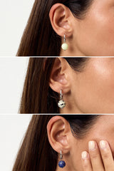 Boucles d'oreilles Cléo- Argent