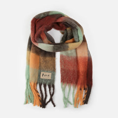 Foulard Geneviève - Bourgogne multi
