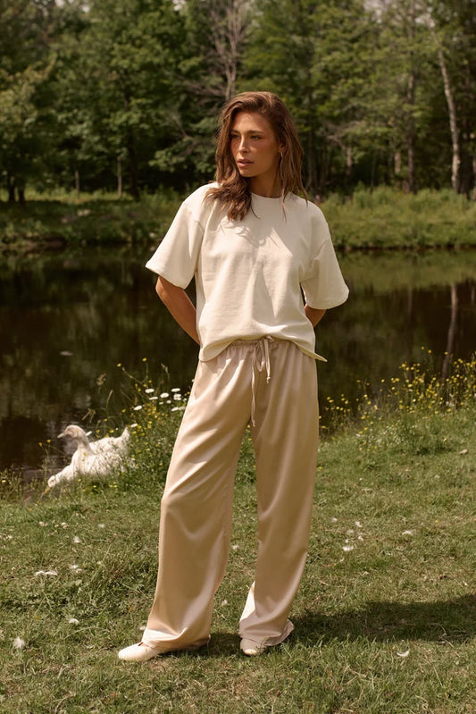 Pantalon Savannah satin