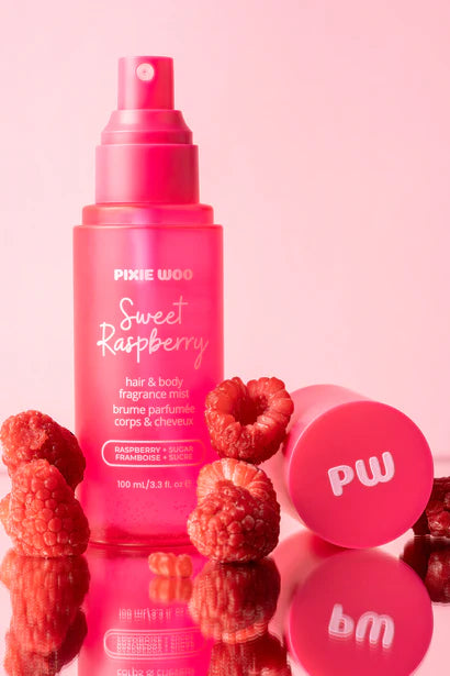 Brume pour cheveux et corps - Sweet raspberry