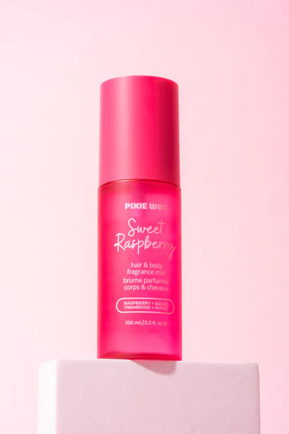 Brume pour cheveux et corps - Sweet raspberry