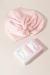 Bonnet de satin - Rose