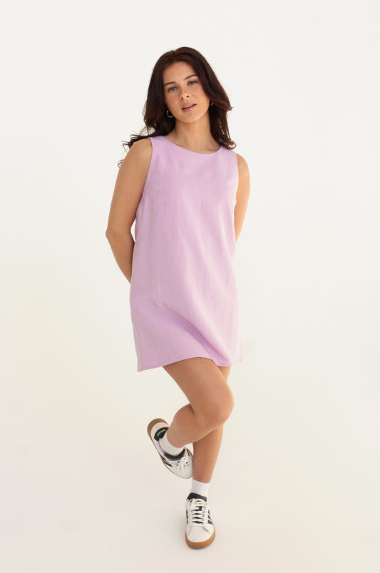 Robe Leonie- Lilas