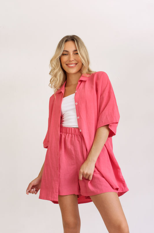 Chemise Myla - Corail