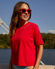T-shirt Jojo Rouge