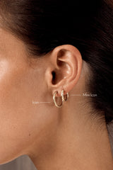 Boucles d'oreilles Icon - Or