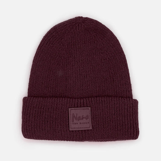 Tuque en tricot - Bourgogne
