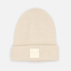 Tuque en tricot - Crème