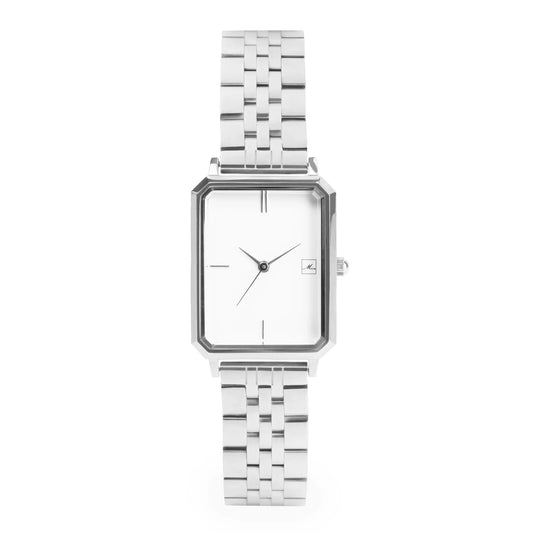 Montre acier inox Angle- Silver