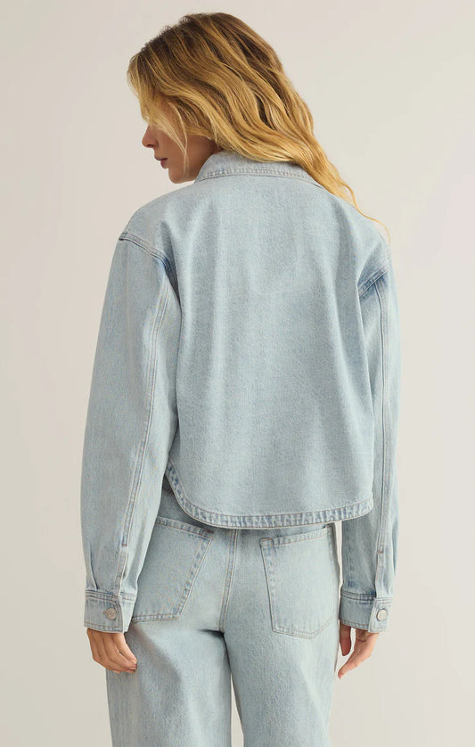 Veste en Denim - All Day Cropped