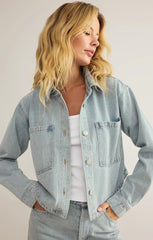 Veste en Denim - All Day Cropped