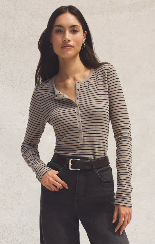Chandail Stella Rayé Modal Rib