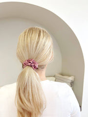 MAUVE - Petit chouchou en soie