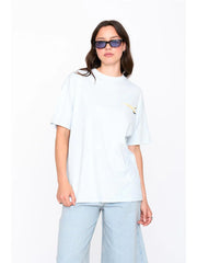 T-Shirt Pasta lover - Bleu