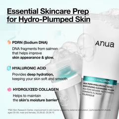 ANUA pdrn mousse nettoyante hydratante