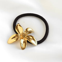 Élastique à cheveux Fleur d'or