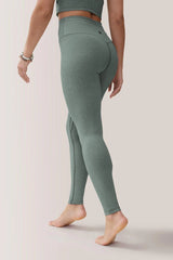 Legging BFF Brossé Taille Haute - Agave