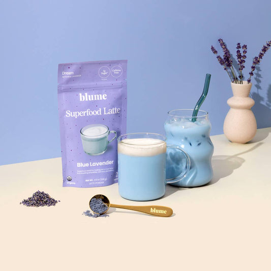 Latte en poudre Superfood - Lavande bleue