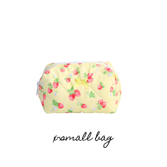 Trousse de maquillage - FRAISE JAUNE