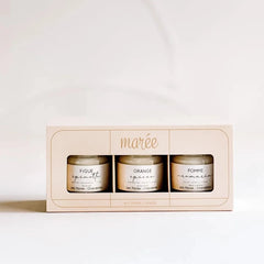 COFFRET CADEAU - TRIO DE CHANDELLES DE SOYA AUTOMNE/HIVER