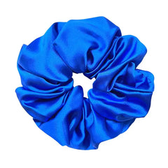 COBALT - Chouchou en soie Mulberry