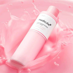 Medicube PDRN Tonique lacté rose à la niacinamide
